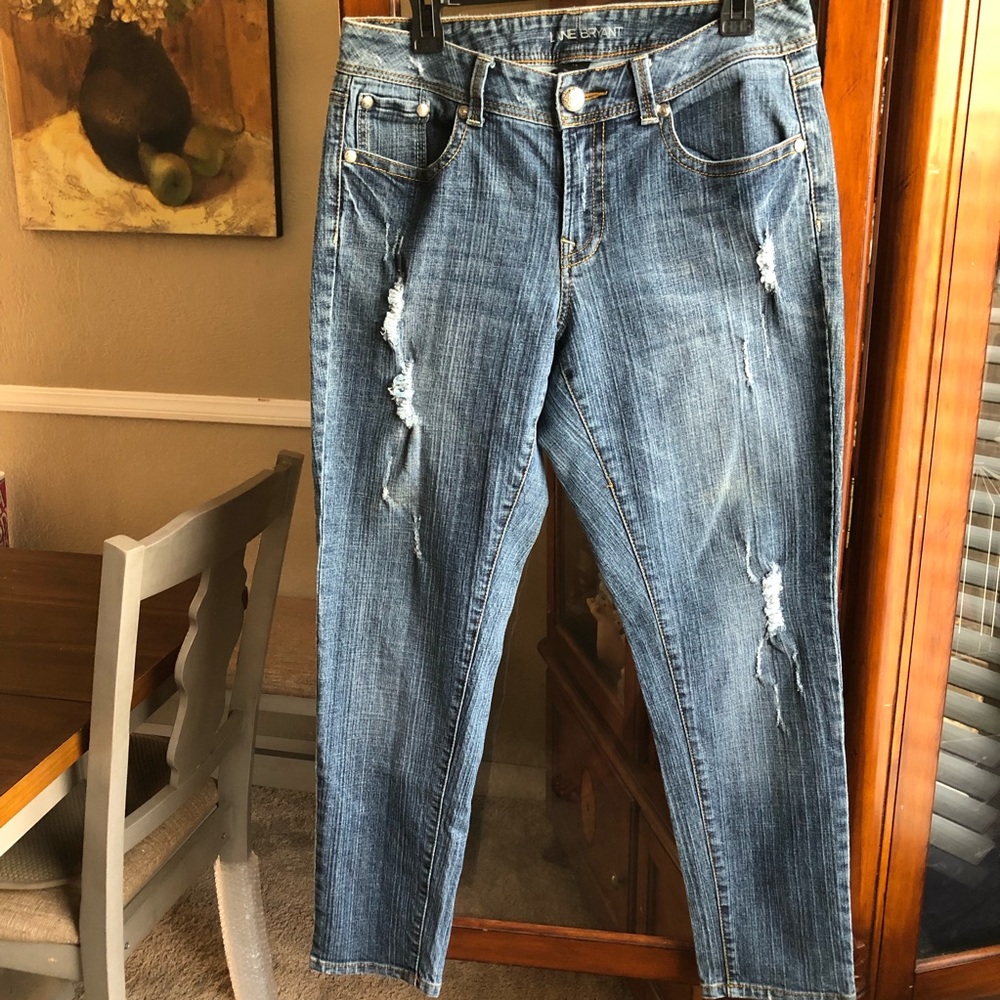 Lane Bryant distressed Jeans